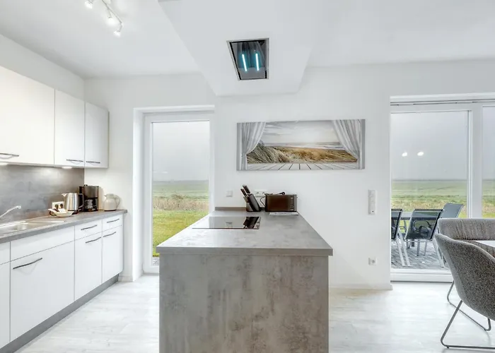 Сasa de vacaciones Modernes Mit Sauna Wurster Nordseekuste